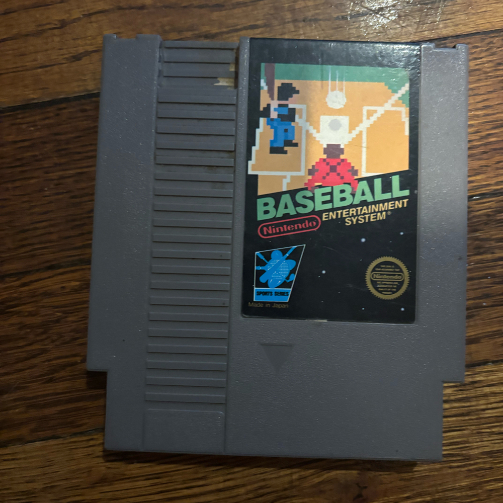 Vintage Nintendo Baseball game